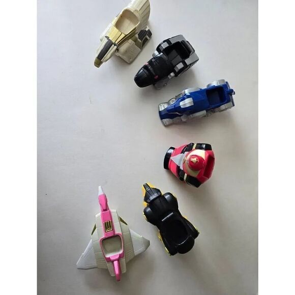 Power Rangers Happy Set of 6 Zords - Picture 6 of 6